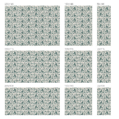 Decorative window film stained glass design Bird motif