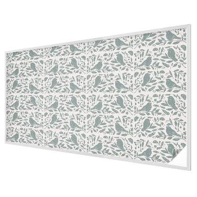 Decorative window film stained glass design Bird motif