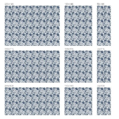 Coloured glass film for windows Ocean life