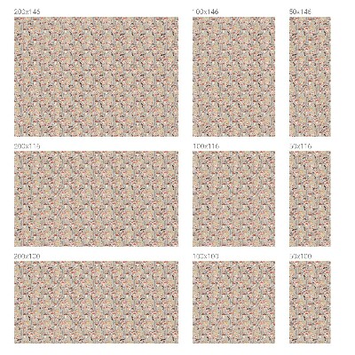 Patterned window film stained glass Forest pattern