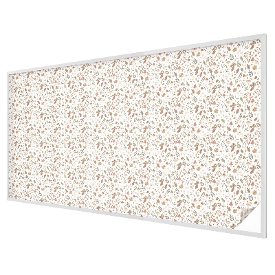 Frosted window film with stained glass pattern Autumn patterns