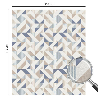 Patterned window film stained glass Geometric patterns