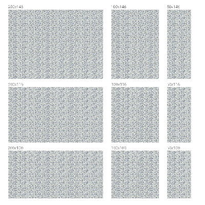 Coloured glass film for windows Floral pattern