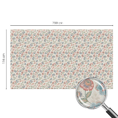 Patterned window film stained glass Floral pattern