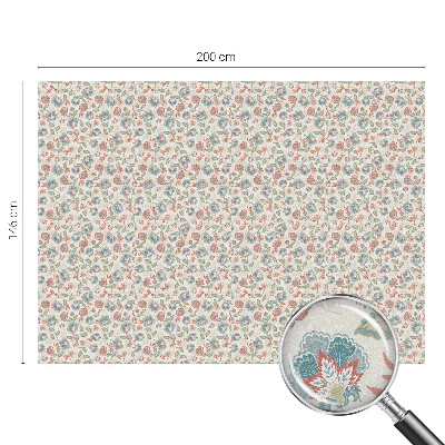 Patterned window film stained glass Floral pattern