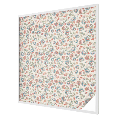 Patterned window film stained glass Floral pattern