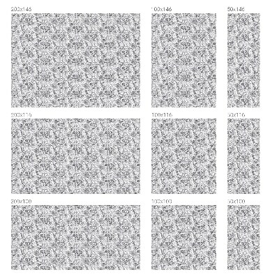 Patterned window film stained glass Floristic elegance