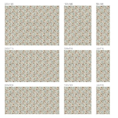 Decorative window film stained glass design Floral pattern