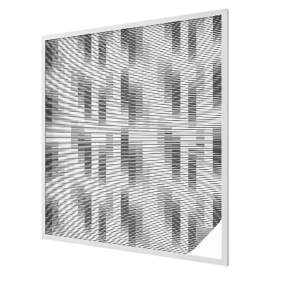Privacy window film stained glass effect Graphic grid
