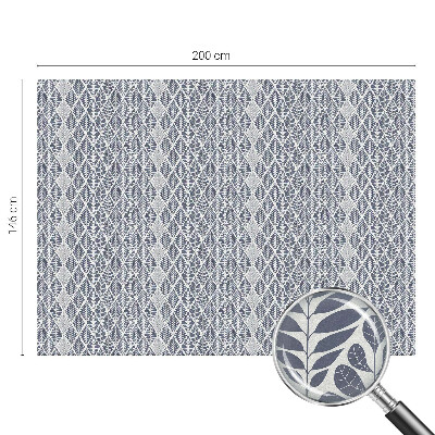 Coloured glass film for windows Patterned leaves