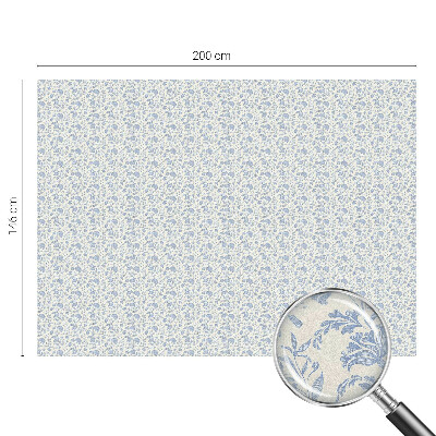 Frosted window film with stained glass pattern Floral pattern