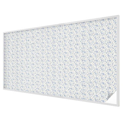 Frosted window film with stained glass pattern Floral pattern