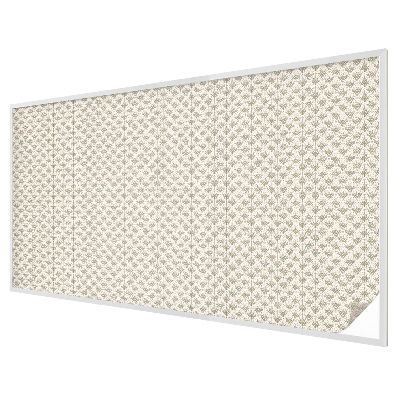 Privacy window film stained glass effect Plant ornaments