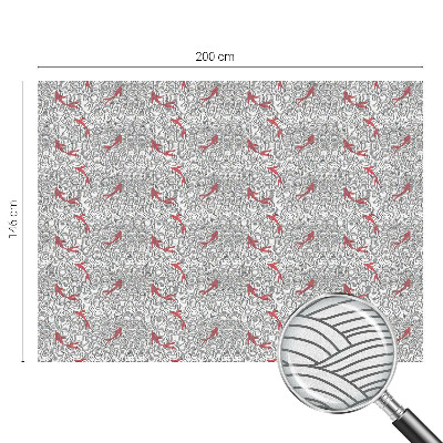 Decorative window film stained glass design Wavy pattern