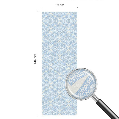 Patterned window film stained glass Floral ornament