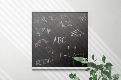 Chalk board decorative 50x50