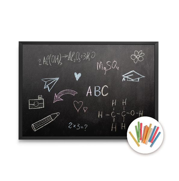 Chalk blackboard modern 100x70