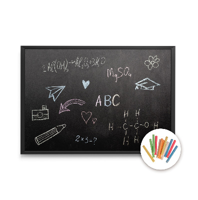 Blackboard and chalk modern 120x90