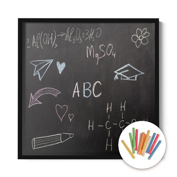 Chalk board modern 50x50