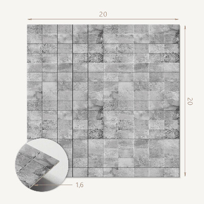 Pvc wall panels Stone tile pattern