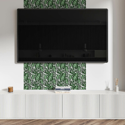 Vinyl tiles Tropical leaf pattern