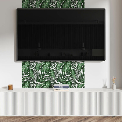 Vinyl tiles Tropical leaf pattern