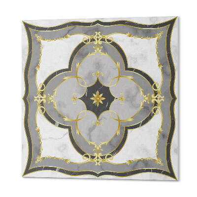Self adhesive vinyl floor tiles Classic pattern with sophisticated ornaments