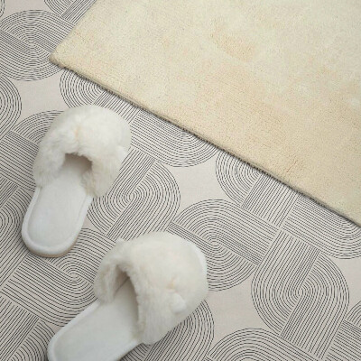 Vinyl tiles Geometric pattern with dynamic lines