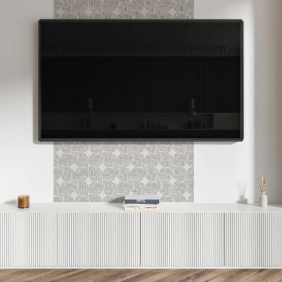 Vinyl tiles Geometric pattern with dynamic lines