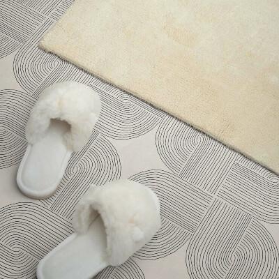 Vinyl tiles Geometric pattern with dynamic lines