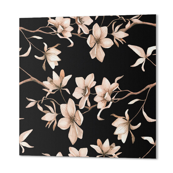 Vinyl tiles Floral pattern