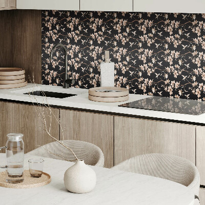 Vinyl tiles Floral pattern
