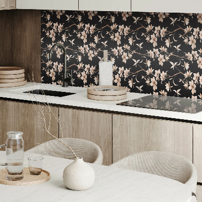 Vinyl tiles Floral pattern