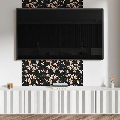 Vinyl tiles Floral pattern