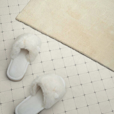 Self adhesive vinyl floor tiles Rhombus figures in a modern version