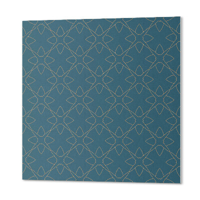 Self adhesive vinyl floor tiles Mesh flower arrangement