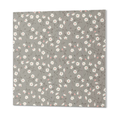 Vinyl tiles Flower pattern