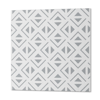 Self adhesive vinyl floor tiles Geometric pattern in squares