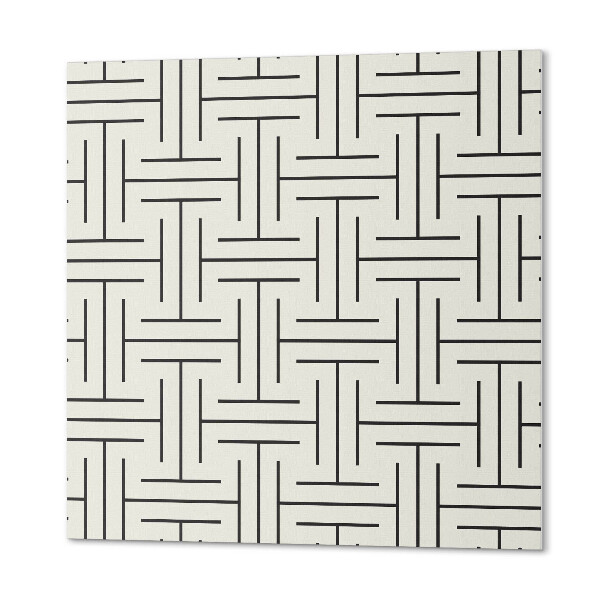 Self adhesive vinyl floor tiles Geometric shapes in a checkered pattern