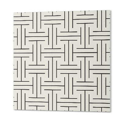 Self adhesive vinyl floor tiles Geometric shapes in a checkered pattern