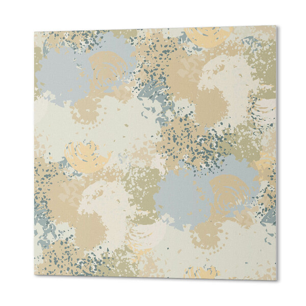Pvc wall panels Colorful spots and organic shapes