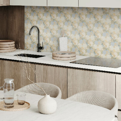 Pvc wall panels Colorful spots and organic shapes