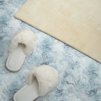 Self adhesive vinyl floor tiles Modern marble design