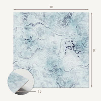 Self adhesive vinyl floor tiles Modern marble design