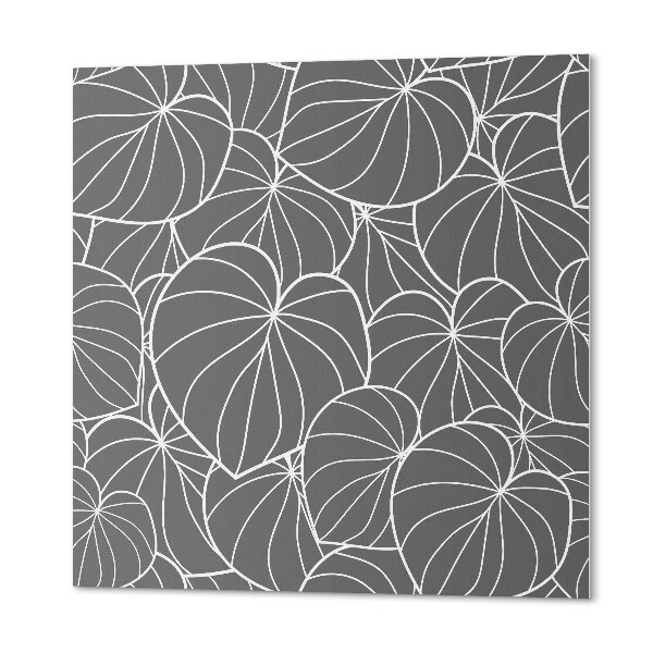Self adhesive vinyl floor tiles Subtle leafy motifs