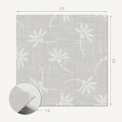 Pvc wall panels Flower pattern