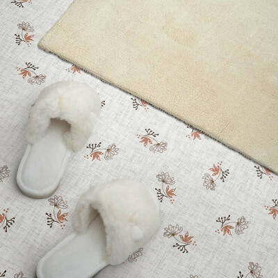 Vinyl tiles Plant pattern