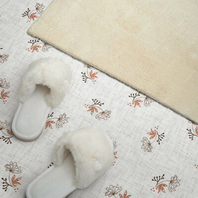 Vinyl tiles Plant pattern