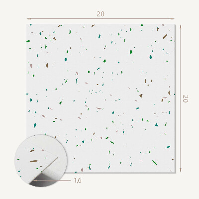 Pvc wall panels Abstract style spot pattern
