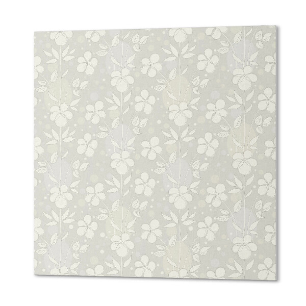 Self adhesive vinyl floor tiles Plant pattern